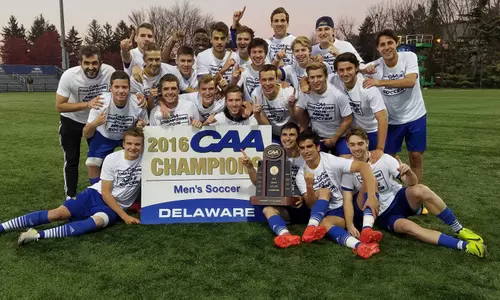 CAA CHAMPIONS: Blue Hens Capture CAA Crown with 2-1 Victory over William & Mary