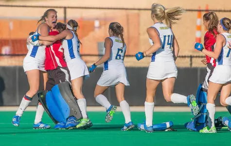 FINAL FOUR BOUND! Blue Hens Upset No. 1 Duke, 3-2, in OT