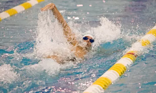 Delaware Women Post Two Wins, Men Swept in Home Tri-Meet with LaSalle and Rider