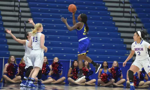 Gritty Defense Saves the Day as Delaware Knocks Off American 56-55 in Overtime