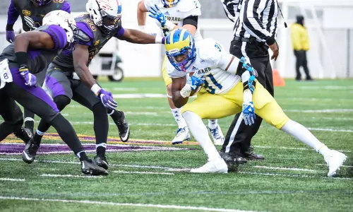 Opportunistic Delaware Storms Back to Defeat Albany, 33-17, for Second Straight Win