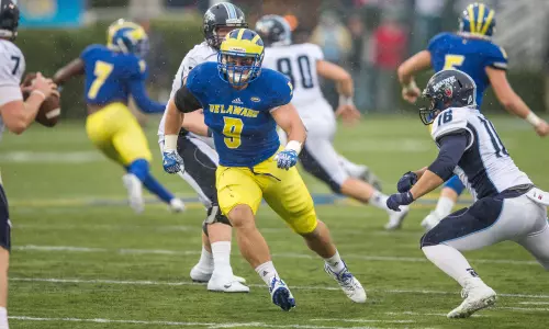 Delaware Linebacker Troy Reeder Named CAA Football Defensive Player of the Week