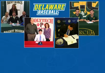 University of Delaware Baseball Signs Five To National Letters of Intent