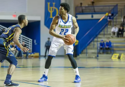 Blue Hens Drop 75-50 CAA Road Contest at James Madison
