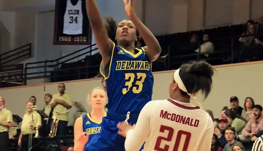 Blue Hens Struggle at Elon in 62-45 Loss