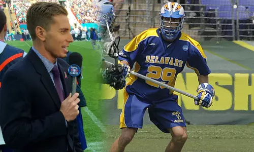 BLUE HEN SPOTLIGHT: Former UD Lacrosse Standout Evan Washburn to Cover Super Bowl for CBS TV