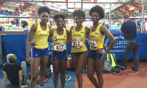 Delaware?s 4 x 200 Meter Relay Places Fourth to Lead Blue Hens at Armory Track Invitational