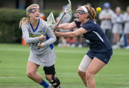 Lyons Nets Five as Hens Hang on to Top Monmouth, 14-11