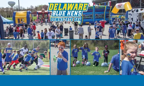 UD Football & Soccer Headed to Smyrna HS for 4th Annual Blue Hens Downstate Day Apr. 16