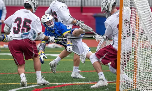Blue Hens Win Stat Battle But Fall to Saint Joseph's 12-7 to Snap Win Streak