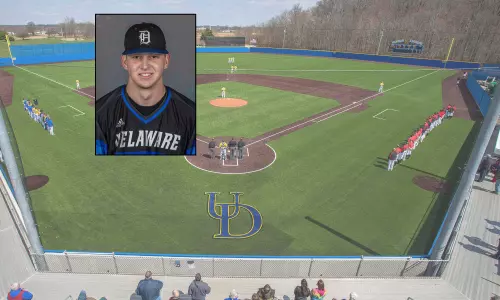 Blue Hen Freshman Adam Rapp Named CAA Baseball Co-Rookie of the Week