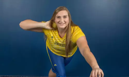 Sarah Hillman Captures First Weeky CAA Women's Field Athlete of the Week Award