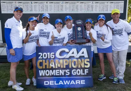 Slane Repeats as Medalist, Blue Hens Win Team Title at CAA Women?s Golf Championship