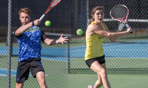 Duo Selected for CAA All-Academic Teams