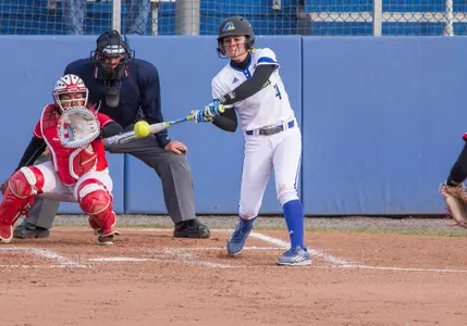 Dellatore?s Extra Inning Blast Gives Blue Hens Twinbill Split at Towson