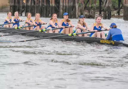 Blue Hens Rowing Battles Elements to Produce Top Results at 2017 Dad Vail