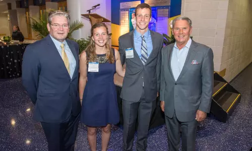 Meeting the Donors: UD Student-Athletes Bond with the Donors Behind their Scholarships