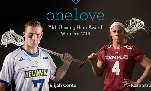 Delaware Standout Elijah Conte Receives One Love?s YRL Unsung Hero Award