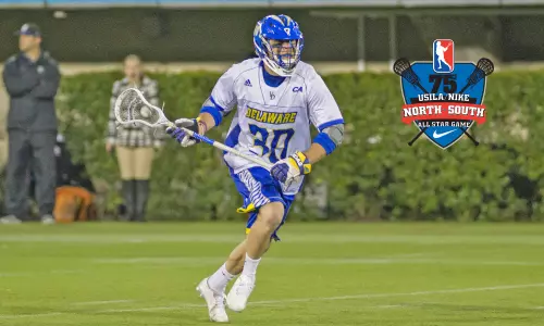 Delaware Midfielder Connor Frisina to Compete in USILA North-South All-Star Game Friday