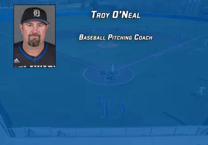 Delaware Baseball Promotes Troy O?Neal to Full-Time Position as Pitching Coach