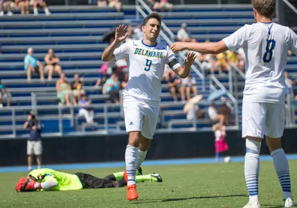 Delgado?s Early Goal Gives Delaware Men?s Soccer 1-0 Home-Opening Win Over Fordham