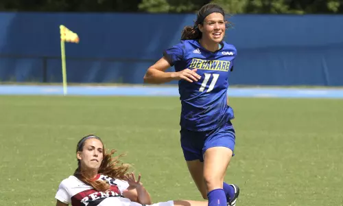 Zelenky Scores But Blue Hens Fall to Penn 2-1