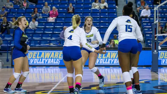 Delaware Volleyball Drops Home Contest To Towson, 3-1