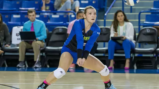 Delaware Volleyball Drops Three-Set Road Match To Northeastern