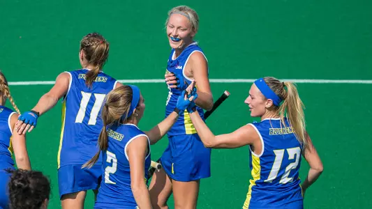 No. 7 Blue Hens Clinch CAA Regular Season by Topping Hofstra, 6-0