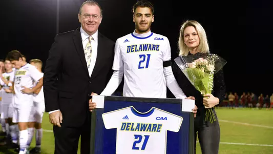 Blue Hens Honor Seniors, Drop 1-0 CAA Heartbreaker to Elon