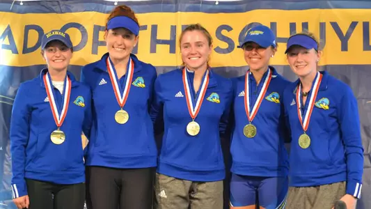 Delaware Rowing 4+ Places First at Head of the Schuylkill Regatta