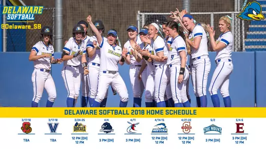 Delaware Softball Announces Challenging 2018 Schedule