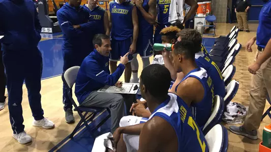 Delaware Drops 84-82 Overtime Decision To Mount St. Mary's in Hurricane Relief Exhibition