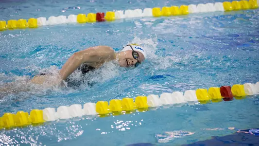 Blue Hens Women's Swimming and Diving Sweep Meet at LaSalle