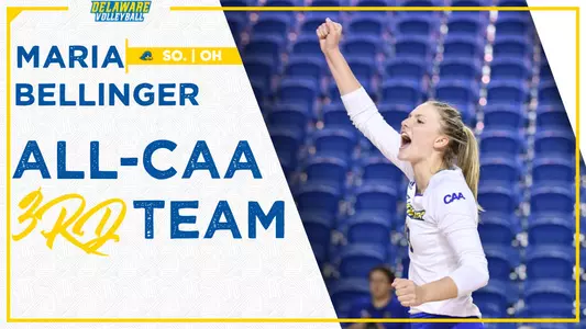 Maria Bellinger Named To All-CAA Volleyball Third Team