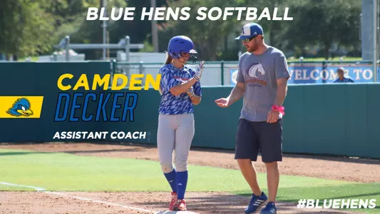 Camden Decker Joins Delaware Softball Staff as Assistant Coach