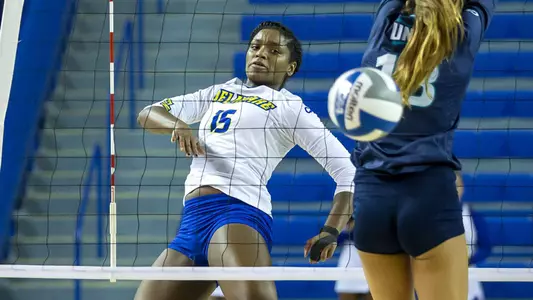 Delaware Falls to Seahawks in Three-Set CAA Match