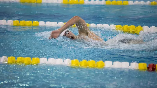 Basch and Lukens Impress at First CAA Pod Meet, but Blue Hens Fall to UNCW and William & Mary