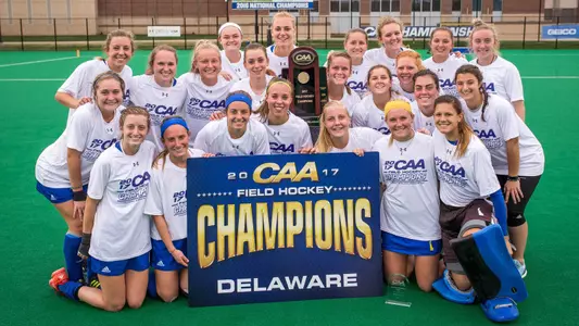 High-Five! No. 8 Hens Capture Fifth Straight CAA Crown with 3-0 Victory Over No. 19 Tribe
