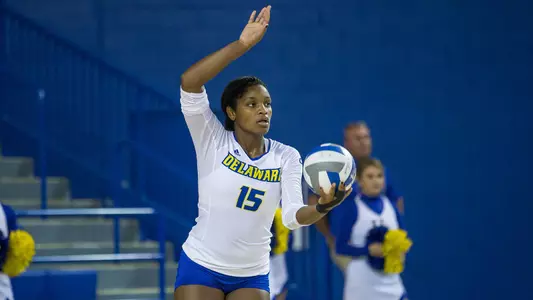 Blue Hens Fall In Three Sets To League-Leading Charleston on Senior Day
