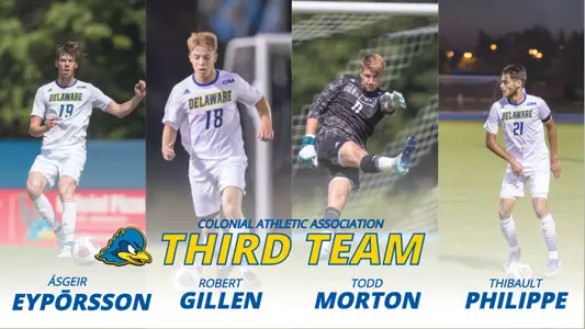 Five Blue Hens Receive All-CAA Men's Soccer Honors