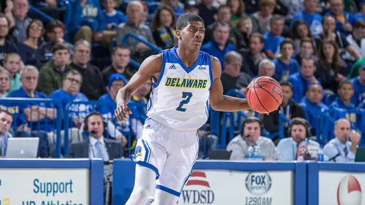 Delaware Dominates Extra Session as Blue Hens Pull Away For 68-59 Overtime Win Over Hornets