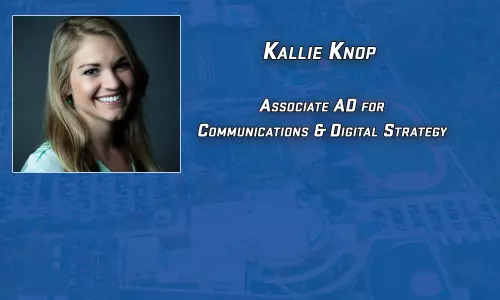 UD Selects Kallie Knop to New Post as Associate AD for Communications and Digital Strategy
