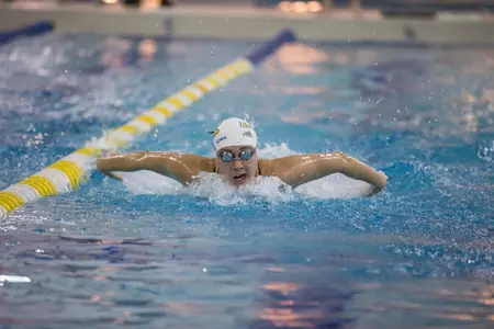 Feyrer Breaks School Record Twice at Day Three of 2017 CAA Championships