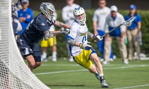 Blue Hens Win in Thrilling Fashion, Rally to Defeat Monmouth 11-10 in Overtime
