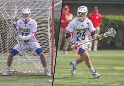 Delaware Sweeps Weekly CAA Men’s Lacrosse Awards; Hirschmann, DeLuca Honored