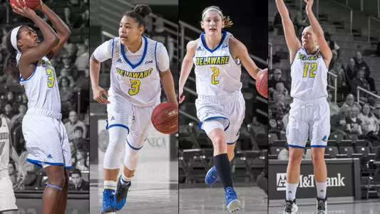 Blue Hens Quartet Honored with CAA Postseason Accolades