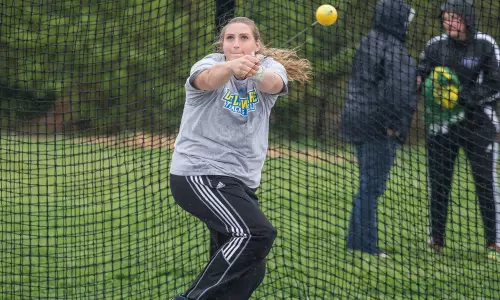 Delaware Standout Sarah Hillman Earns CAA Field Athlete of the Week Award