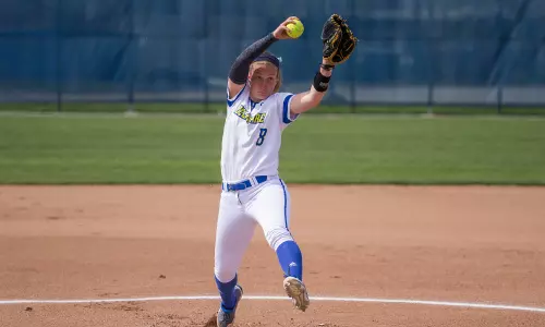 Cargile Fires Gem in Nightcap as Blue Hens Split Doubleheader at Elon