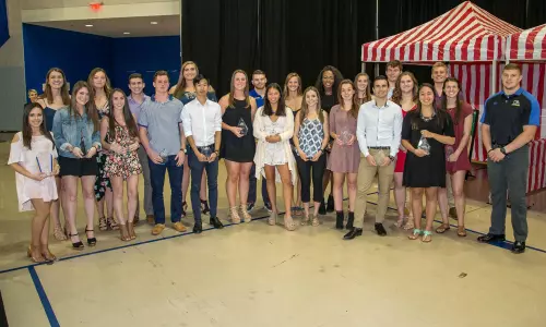 Delgado, Nauck, Randolph, Peet Take Top Honors at Delaware Athletics Awards Banquet
